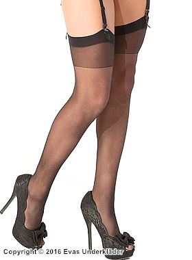 Classic stockings, without pattern